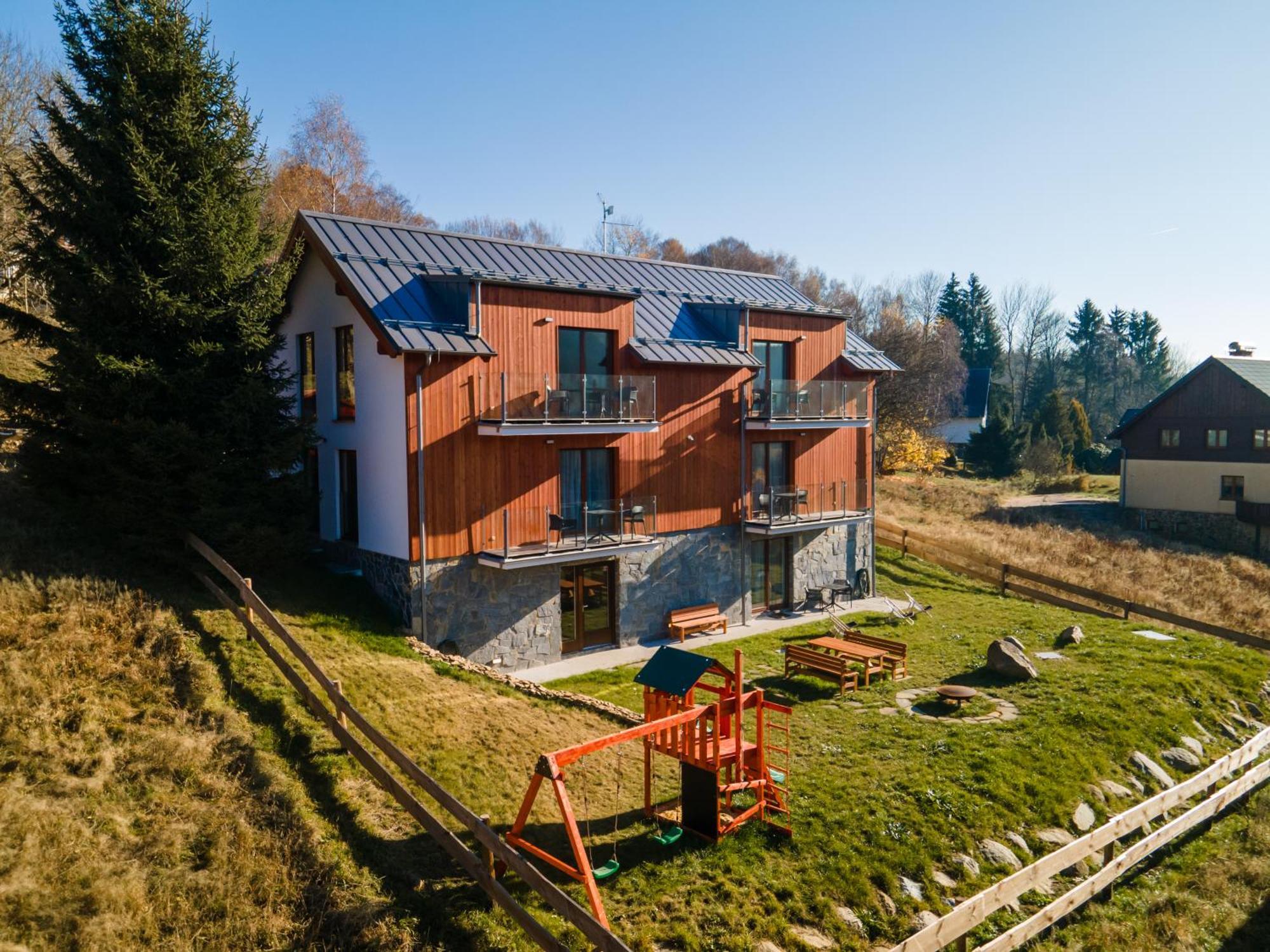 Chata Smrcka Zelezna Ruda Exterior photo