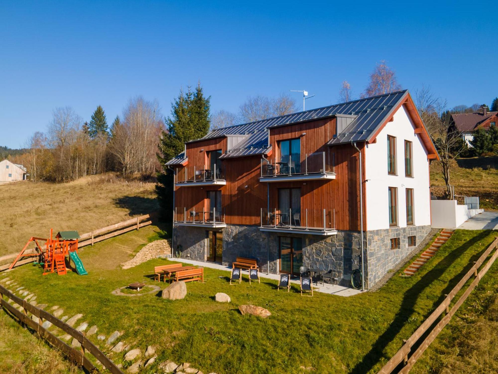 Chata Smrcka Zelezna Ruda Exterior photo